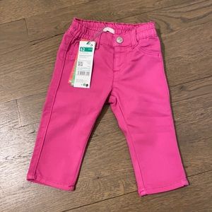 Benetton baby pink pants